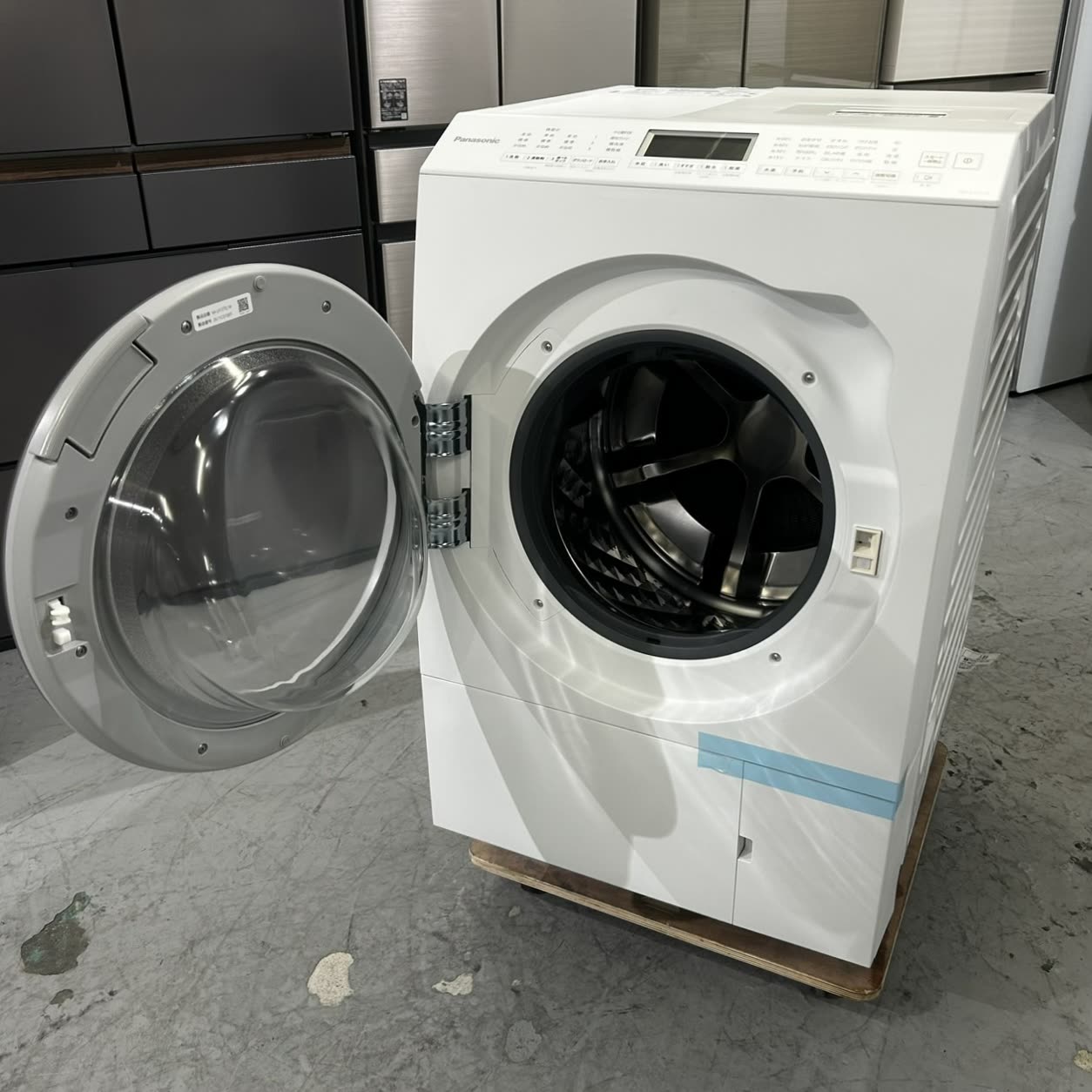 Panasonicドラム式洗濯機 単品展示